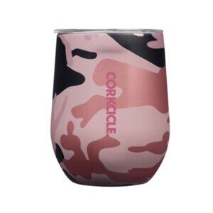 Corkcicle - Rose Camo 12oz Stemless